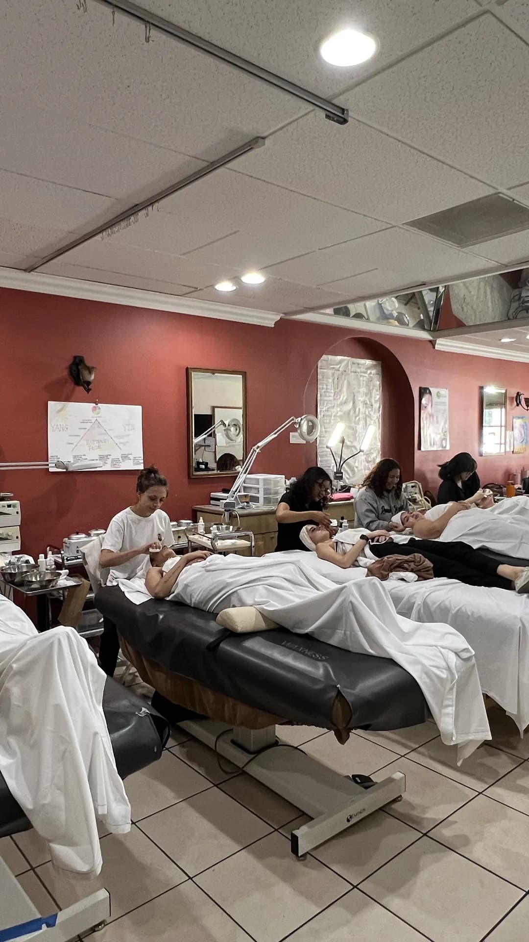 Med spa owner in luxury clinical environment