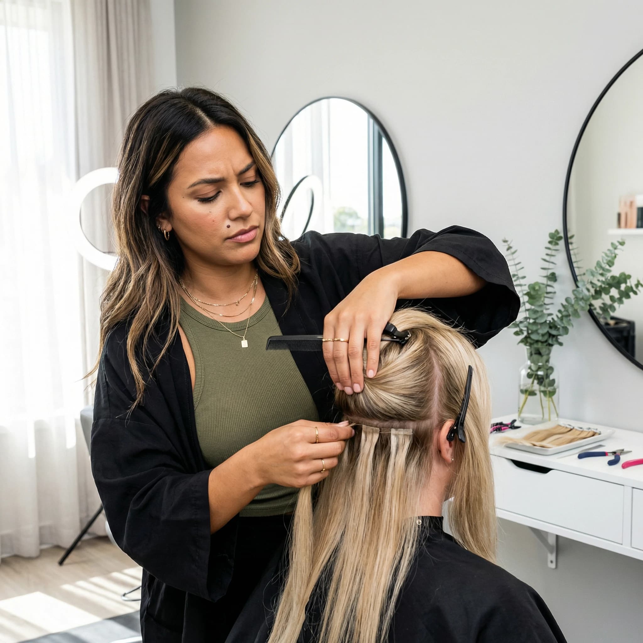 Hair Extension Advanced Training