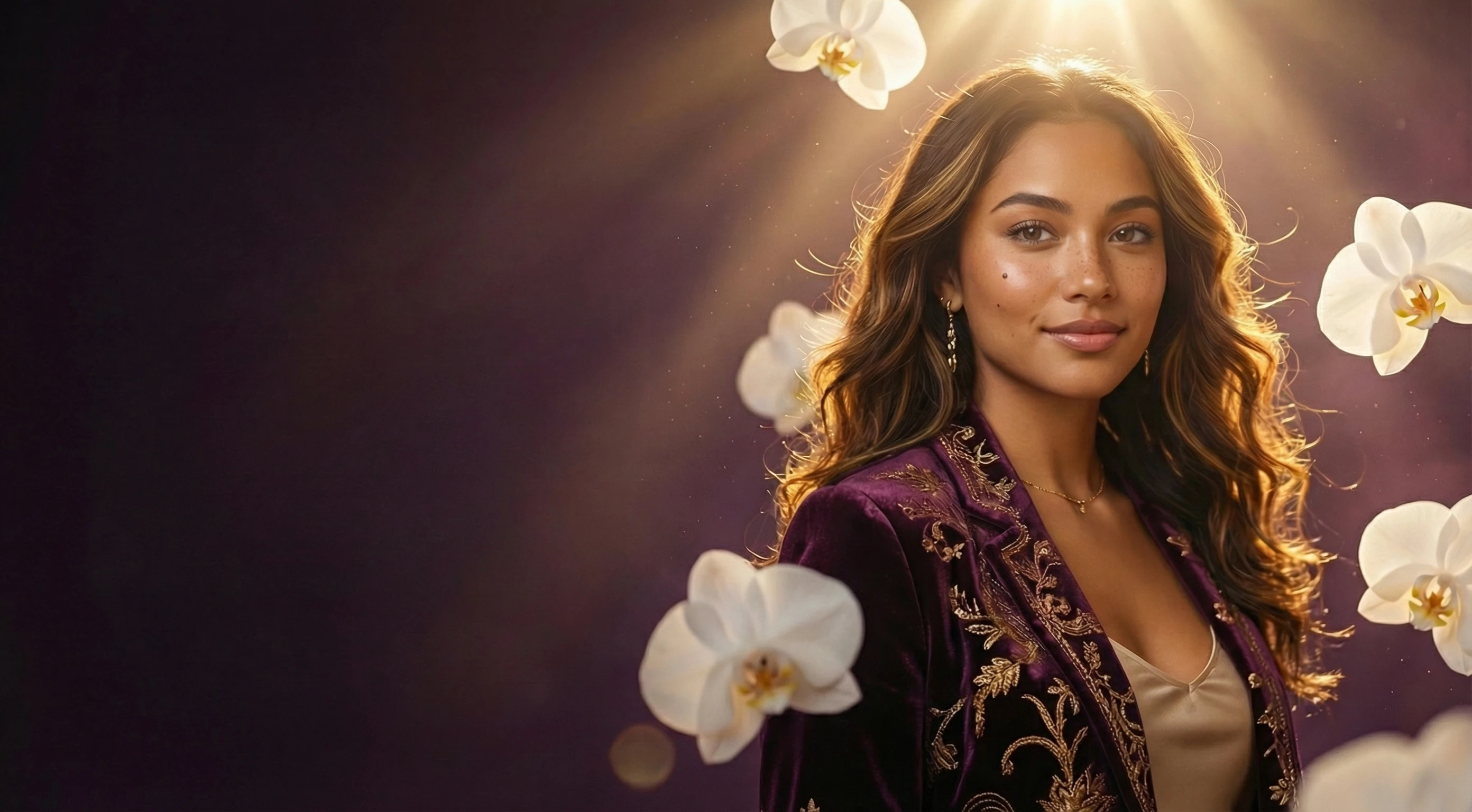 Beauty academy - golden dusk lighting